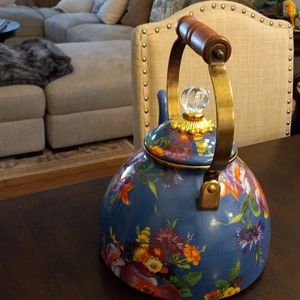 Makenzie-Childs 3 Quart Tea Kettle NEW